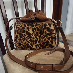 Vince Camuto leather cross body bag